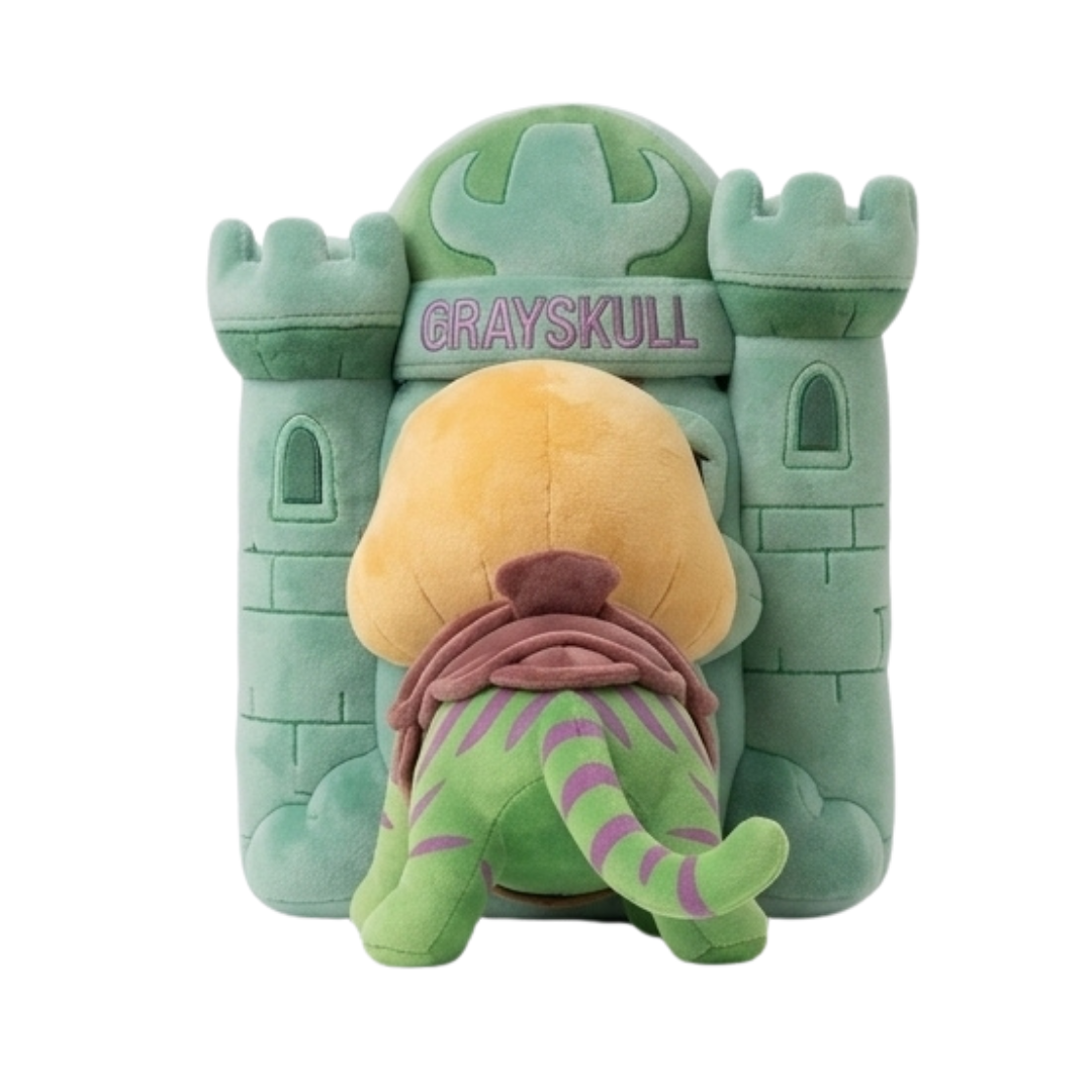 Grayskull Adventure Cat Plush Toy – Soft Character Collectible